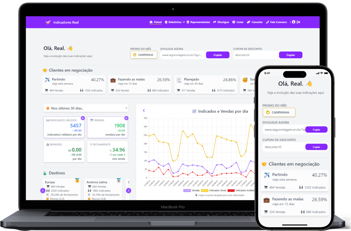 tela de onboarding do real indica