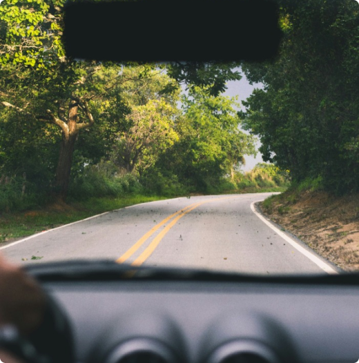 Carro na estrada